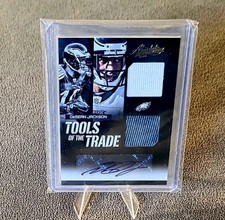 2012 Panini Absolute Football Tools Of The Trade DeSean Jackson 31 Auto Relic #d