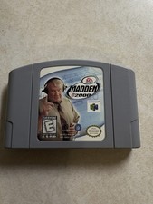Madden 2000 Nintendo 64 N64 Authentic OEM Cartridge Tested Working