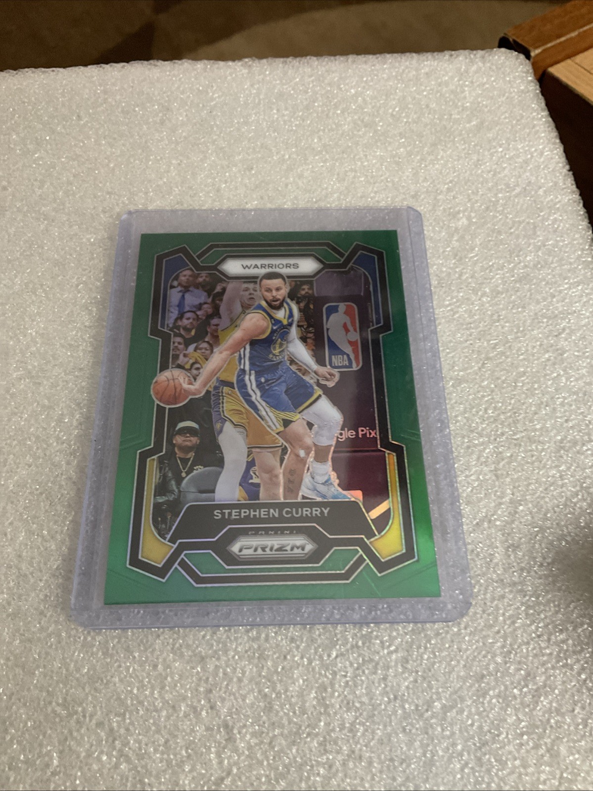 2023-24 Panini Prizm Prizms Green #119 Stephen Curry Warriors