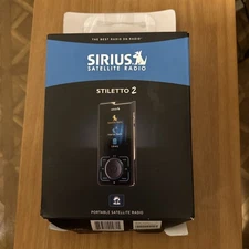 Sirius Stiletto 2 Portable Satellite Radio - New Open Box Never Used
