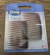 Vintage GOODY Hair Combs Side Hair Combs 2 Count Package USA Beauty Accessory