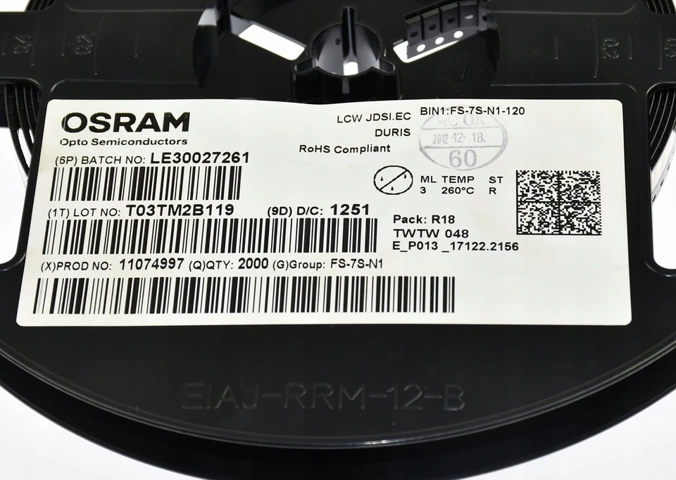 OSRAM LCWJDSI.EC-FSFT-6S7T-L1N1 1967pcs - Image 4 of 4