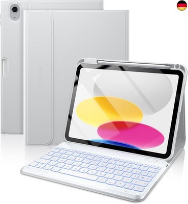 typecase Hülle mit Tastatur für iPad A16 11/10 Generation((2025/2022, 11/10.9 Z
