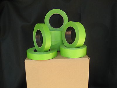 48 Rolls 1'' X 60 Yards Green Painters Masking Tape Quick Ship USA Made BLEMS