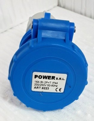 Power CEE 16A-6h 2P+T Industrial Socket