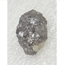 3.77 Ct, Natural Rough Diamond,Grey Rough,Big Uncut Diamond,Raw Diamond,Ring
