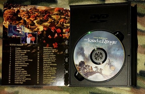 The Lord of the Rings (1978) Animated Movie: (2001, DVD Snapcase ) LNC - Picture 3 of 3