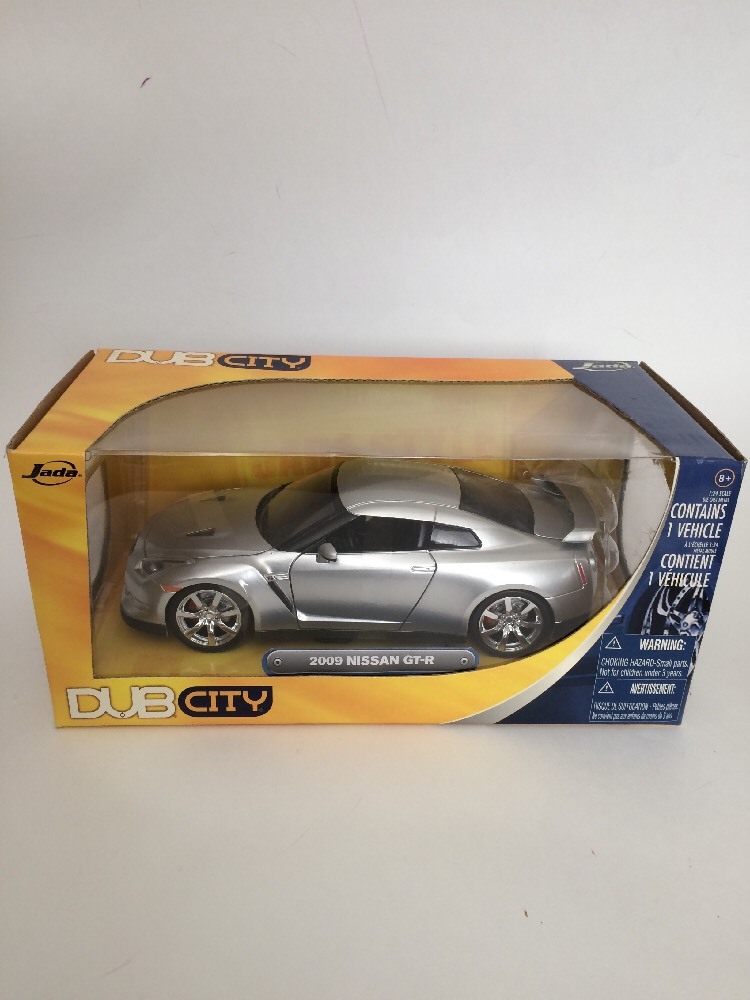 JADA DUB CITY 2009 NISSAN GT R 1:24 Silver | eBay