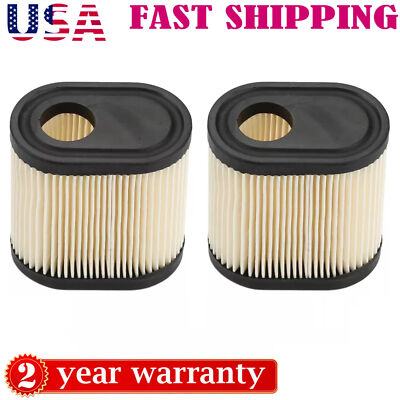 #ad 36905 2pcs Air Filters For Tecumseh LEV100 LEV120 LV195EA OVRM105 OVRM120 5.5 HP $6.39