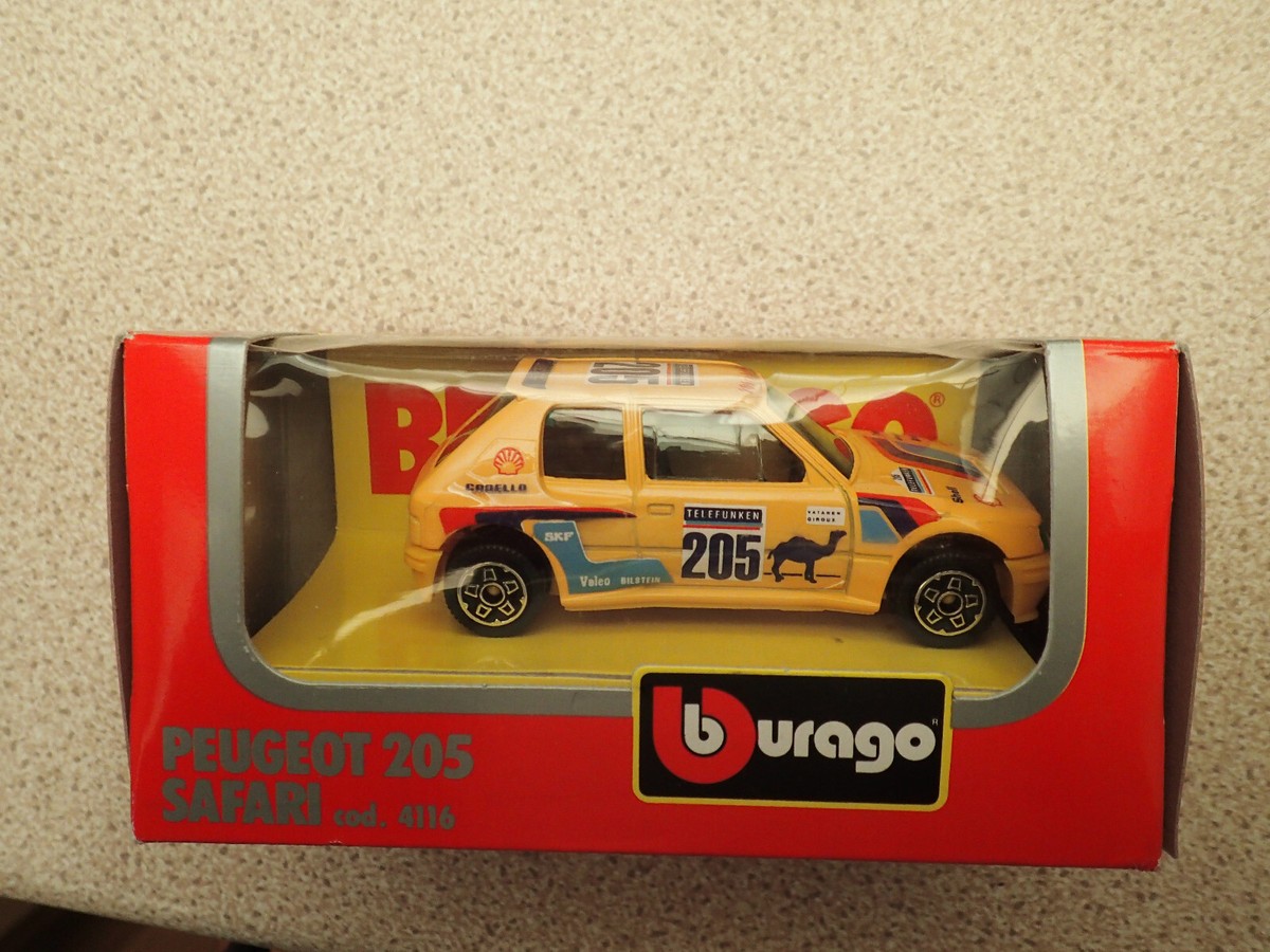 burago Peugeot 205・405 Safari ミニカーセット4台 burago Peugeot 205・405 Safari ミニカーセット4台 Peugeot 405