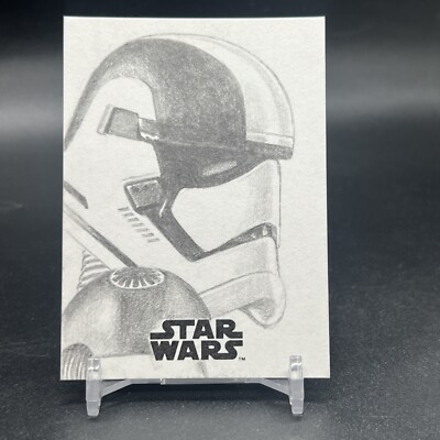 R*1様 STAR WARS Sketch Card THE LAST JEDI 2018 Topps Star Wars The Last Jedi 1/1 Sketch by Brent Ragland | eBay