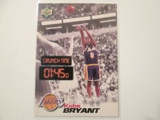 1998 Upper Deck Crunch Time Basketball Kobe Bryant Los Angeles Lakers