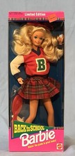 Barbie 1992 Vintage Back To School  Limited Edition By Mattel # 10217