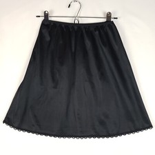 Vtg Warners Satin Half Slip Womens Small Perfect Measure Antron Nylon 17 USA