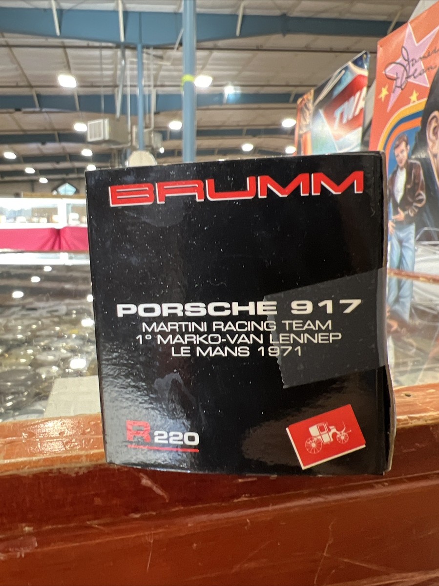 Buy 1 43 Scale Brumm 1971 Porsche 917 #22 Le Mans Marko/van