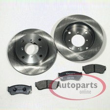 Bremsscheiben belüftet Ø 231 mm + Bremsbeläge vorne für Suzuki Alto IV