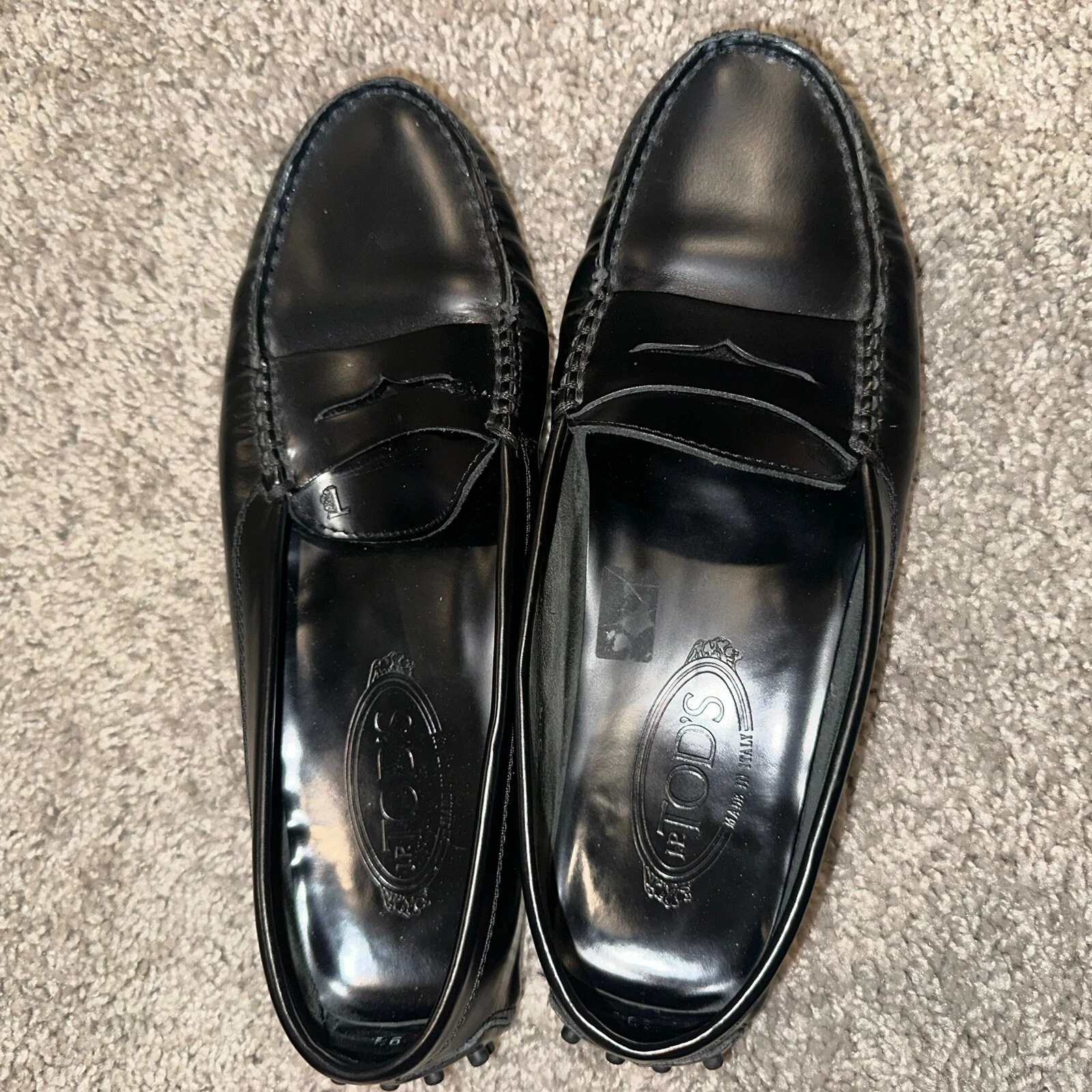 TOD’S Scarpe mocassini 9 US 39 EU TODS NERE