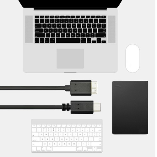 1m USB TYPE C 3.1 MALE TO USB 3.0 MICRO B CABLE CORD ADAPTER HARD DISK DRIVE HDD - Picture 10 of 12