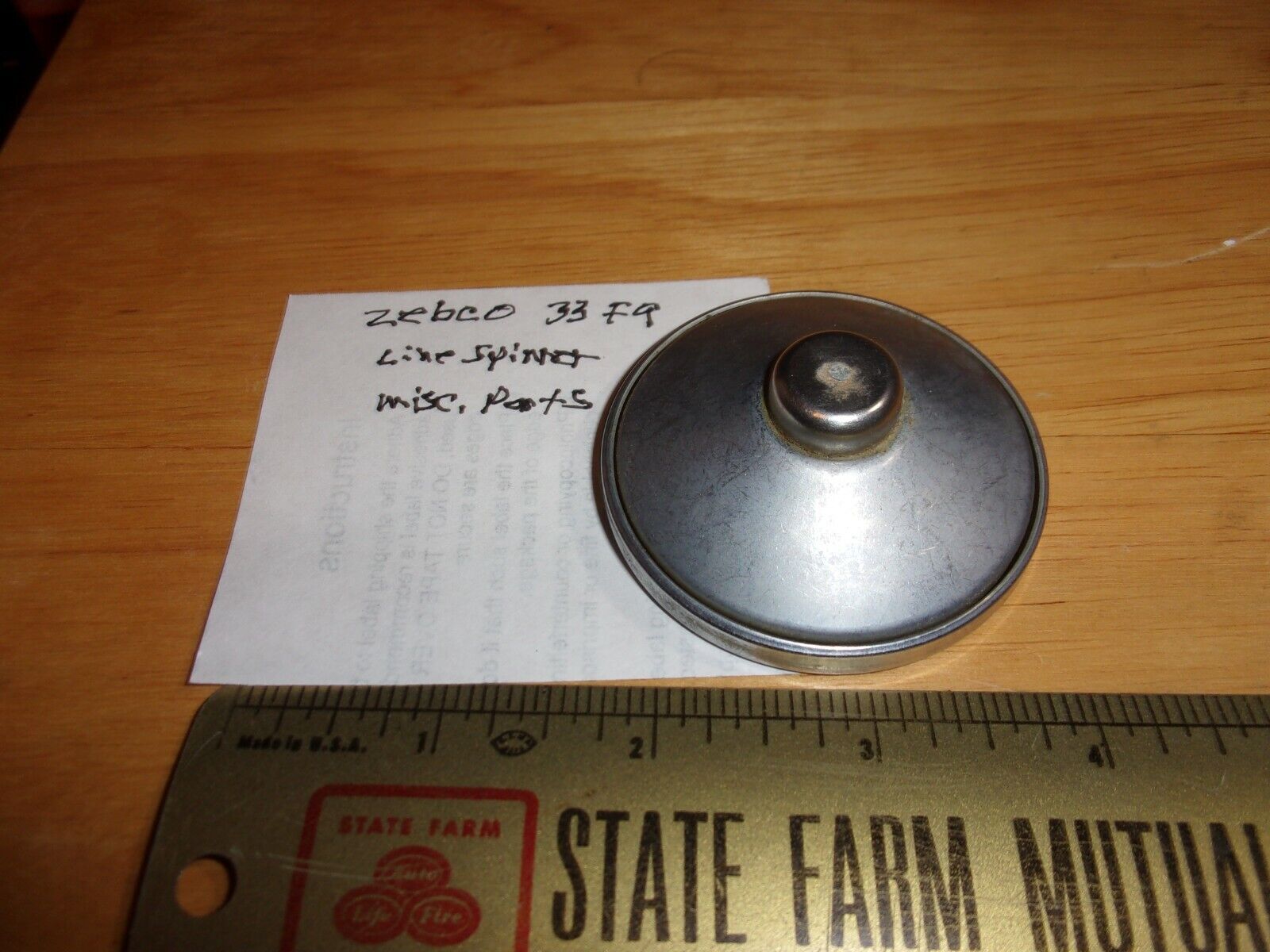 Spinner Head for Vintage Zebco 33 - High quality Max 65% OFF new Metal -USED GOOD Reels IN Fishing Foot SHA