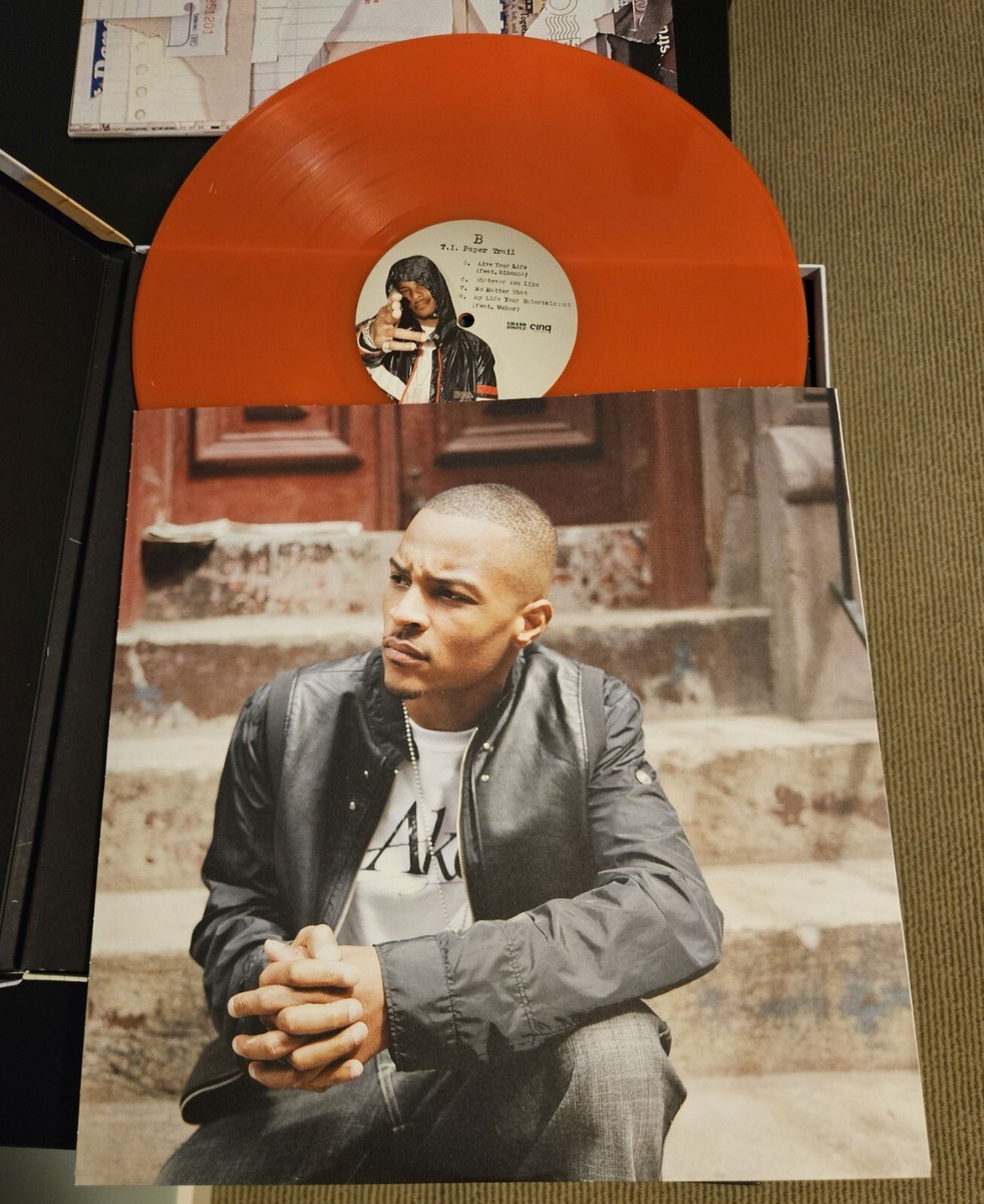 T.I. SIGNED PAPER TRAIL DELUXE LIMITED EDITION VINYL LP