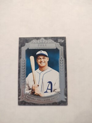 2014 Topps Before They Were Great Jimmie Foxx #BG-23 HOF (PWE)(02)