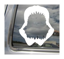 Shark Jaws Teeth - Tiger Mako Great White Auto Window Vinyl Decal Sticker 01078