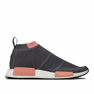 Da Donna Adidas Originals Scarpe Da Ginnastica Nmd_Cs1 Primeknit in Grigio  quattro/Traccia Rosa | eBay