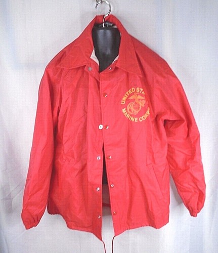 Marine Corps Windbreaker Jacket Red 