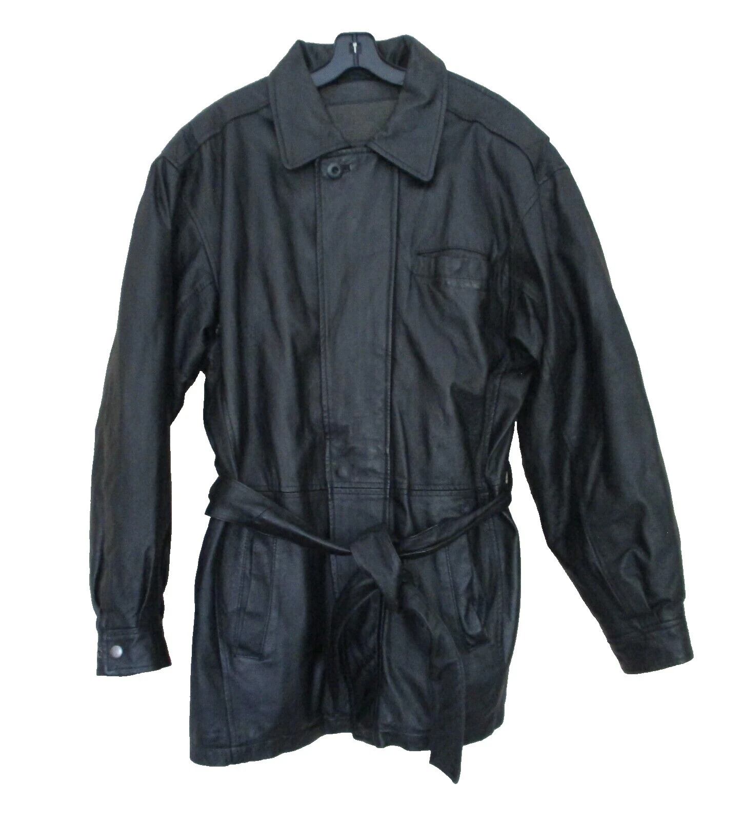 风衣标准码外套威尔逊皮革外套、夹克、背心男士