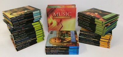 Classic Composers CD Collection - 31 Compact Discs w/ Reference Book