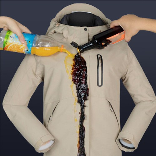 USB Electric Heated Jacket Hooded Coat Rechargeable Outwear Washable Winter - Picture 9 of 15