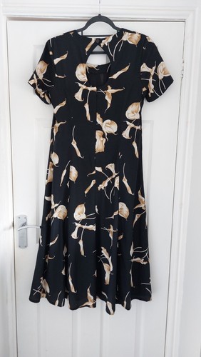 Jacques Vert Floral Dress Size 12 - Picture 10 of 19