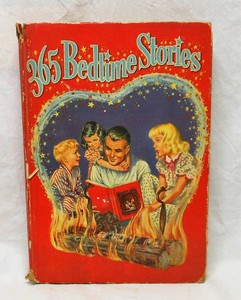 Vintage 365 Bedtime Stories Libro Por Whitman 1st Edicion 1944 Buen Estado Ebay