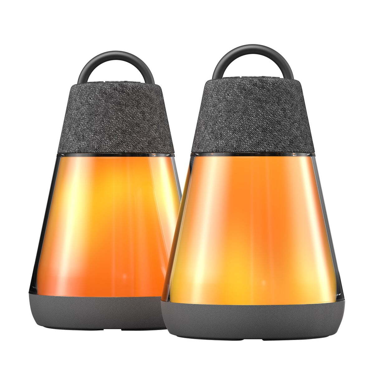 ION Audio LUMA DUO Lantern Speaker Pair of 2 Waterproof Bluetooth Speakers
