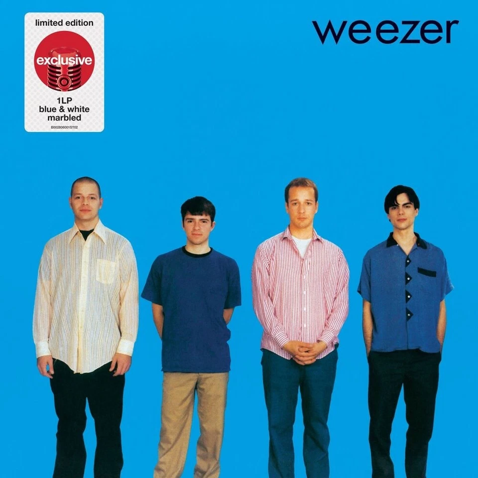 Weezer : The Blue Album (Limited Exclusive Blue Marbled Vinyl LP) NEW/SEALED - Image 3 of 4