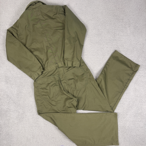 Vintage Military Utility Coveralls Mens 38S Green 90s OG-107 Propper Jumpsuit - Picture 6 of 12