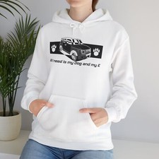 All I Need Is My Dog And My E-honda Element Original Art Design Hoodie