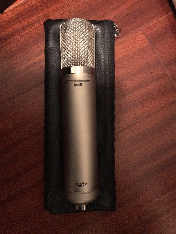 Apex 460 Tube Condenser Mic JJ Audio Mod & GE 6072A Tube Cinemag