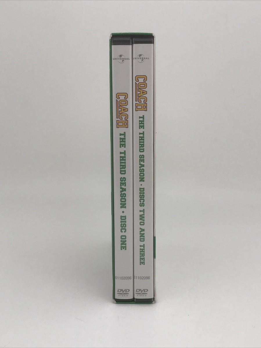 Coach - The Third Season Graig T . Nelson DVD 2008 3-Disc Set …A8