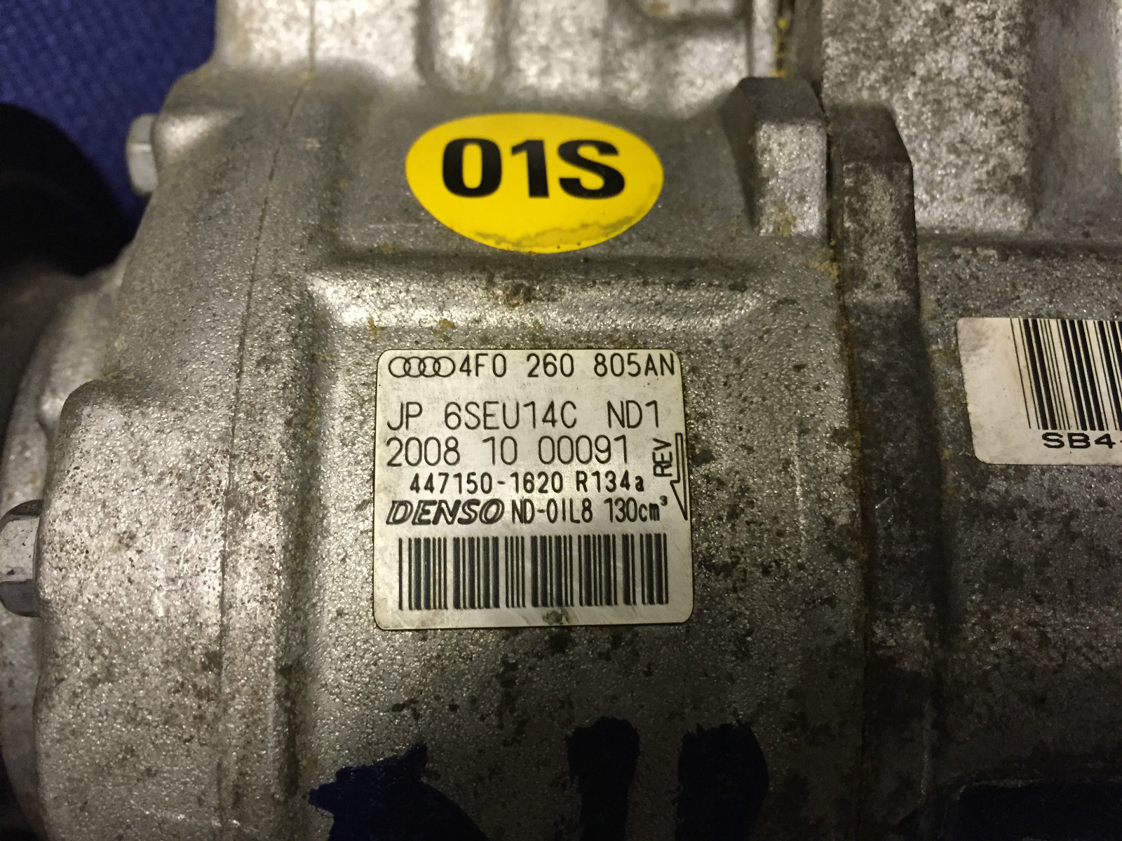 AUDI A6 C6 AIR CONDITIONING COMPRESSOR PUMP 4F0260805AN eBay