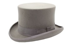 Quality Hand Made Top Hat 100% Wool Wedding Ascot Event Hat 14 Colours 5 Sizes