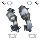 Front & Rear Manifold Catalytic Converter For 2018-2023 Chevrolet Traverse 3.6L