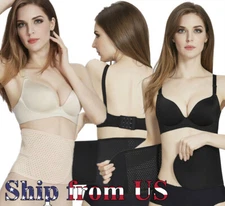 Women Waist Trainer Body Shaper Tummy Control Belt Belly Girdle Cincher Band US