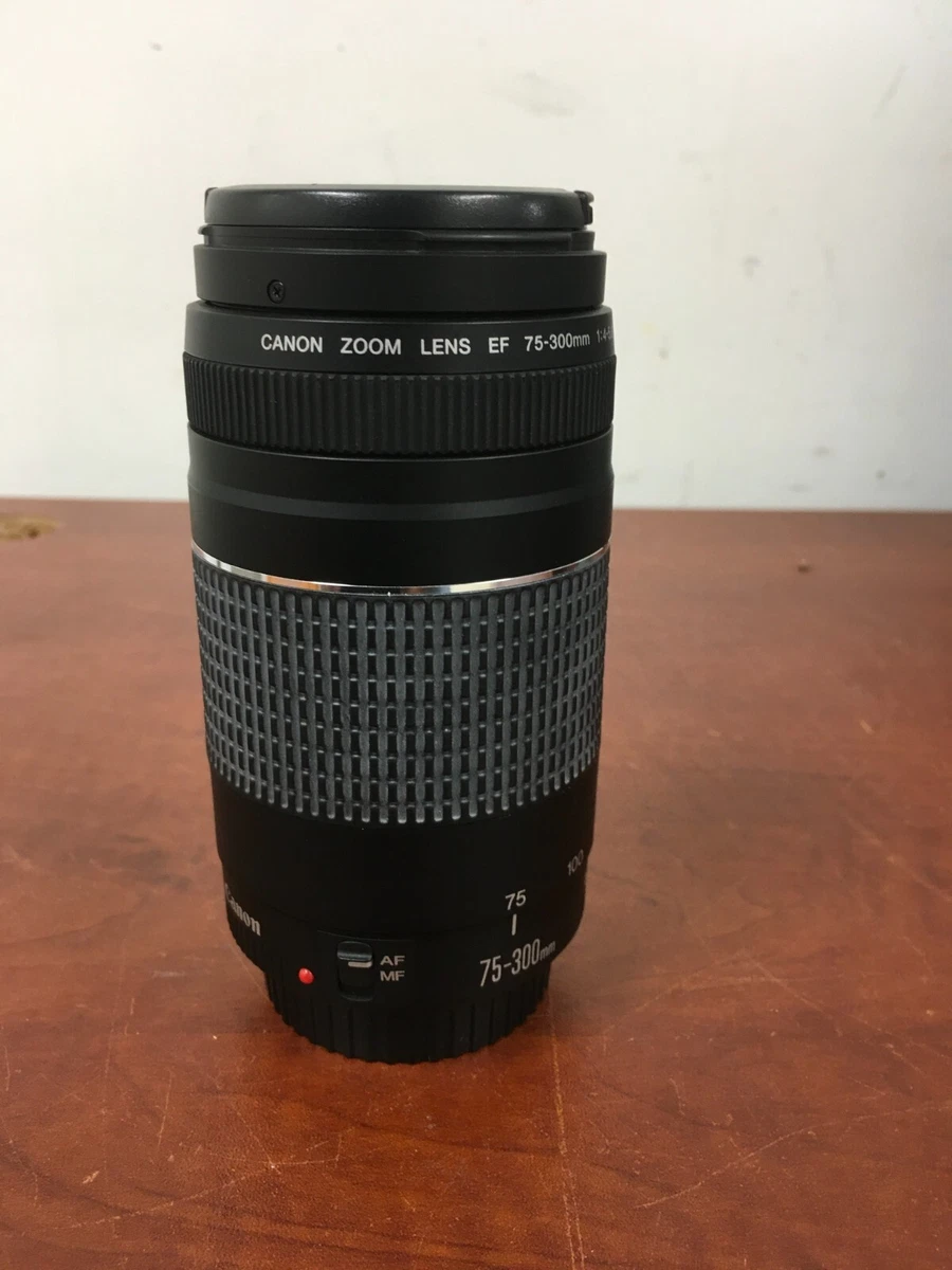 Canon lens EF 75-300mm 1:4-5.6 III USM Ultrasonic - 1.5m/4.9ft
