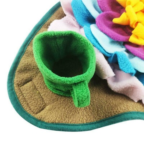 Dog Nose Smell Training Snuffle Mat Pet Sniffing Slow Feeding Pad 50*50cm - Bild 4 von 10