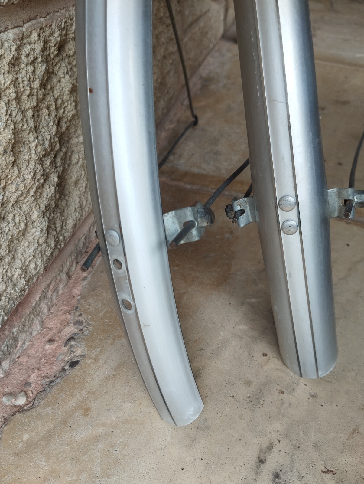 Vintage Plastic Retro Mudguards Raleigh Peugeot 27"/ 700 Road/Touring