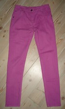💜 PEPPERTS! Lila Mädchen Jeans 👖 Hose 152 skinny schmal Baumwolle wie Neu