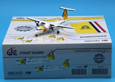 JC Wings Caribbean Coast Guard DHC-8-100 Reg: PH-CGA 1/200 | eBay