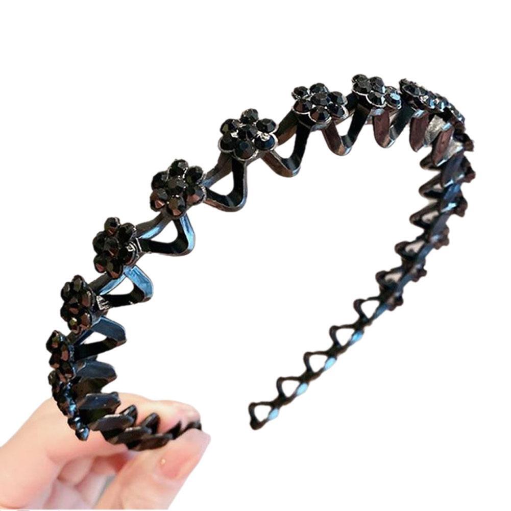 Headband with Clip Hairstyle Double Bangs Hair Clips Bangs Hair