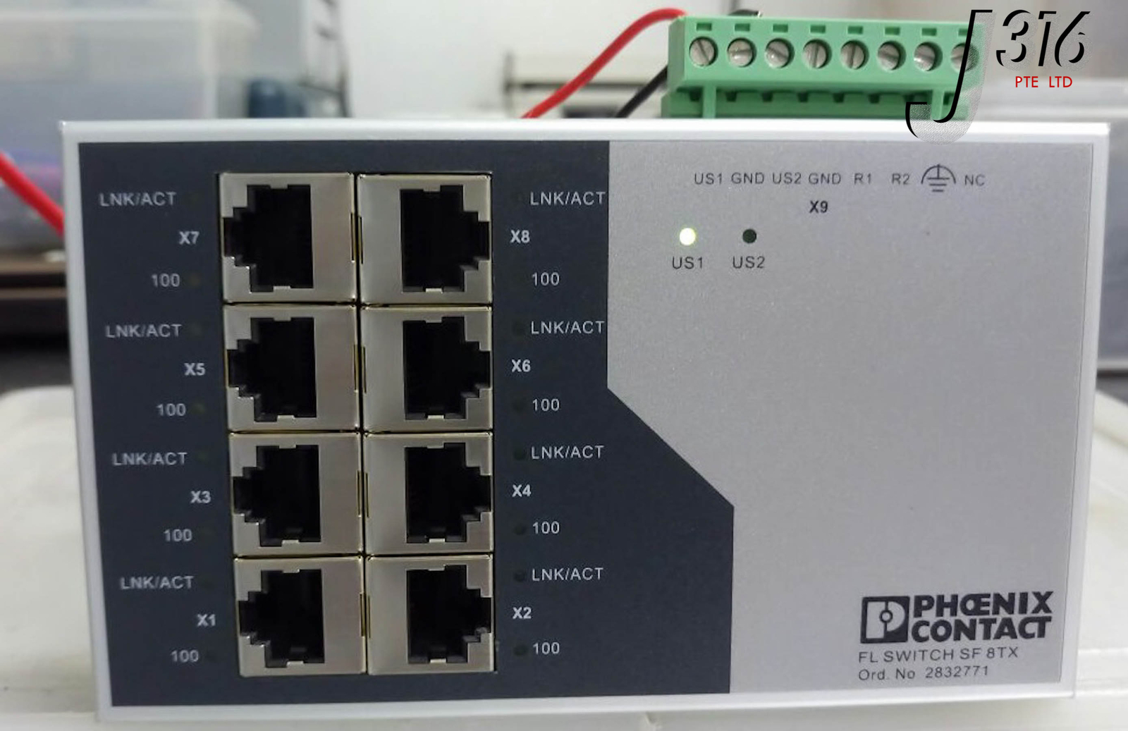 7139 PHOENIX CONTACT FL SWITCH, 2832771 (NEW) SF 8TX
